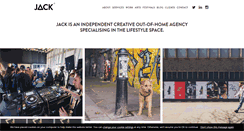 Desktop Screenshot of jackagency.co.uk
